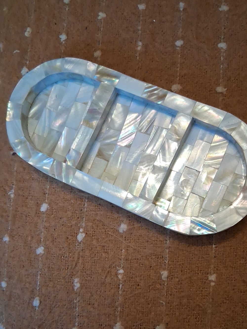 Mother Of Pearl Jewelry Holder